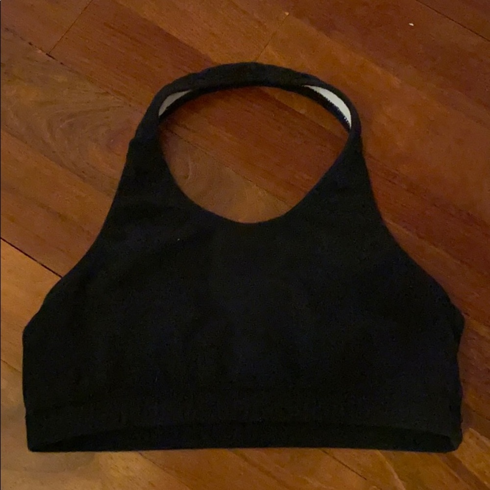 Black Sports Bra